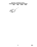 MISCELLANEOUS Diagram and Parts List for GU980SCGZ2  Whirlpool Dishwasher