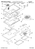 Part Location Diagram of 3190724 Whirlpool Blower Switch Knob - White