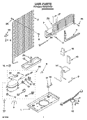 Part Location Diagram of 2265329 Whirlpool Wire Assembly. Unit