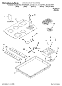 SECTION Diagram and Parts List for KECC567GBL3  KitchenAid Cooktop