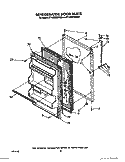 Part Location Diagram of 1120628 Whirlpool PANEL-INT