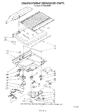 COMPARTMENT SEPARATOR Diagram and Parts List for ET18HKXSW02  Whirlpool Refrigerator