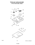 OPTIONAL GRIDDLE Diagram and Parts List for 2366W0A  Roper Range