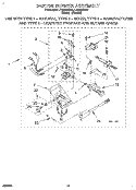 3401796 BURNER ASSEMBLY Diagram and Parts List for LTG5243BW1  Whirlpool Washer Dryer Combo