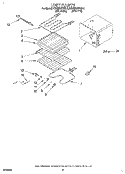 UNIT Diagram and Parts List for KEBS276YBL4  KitchenAid Wall Oven