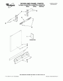 Part Location Diagram of W10349356 Whirlpool PANEL
