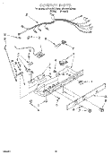 CONTROL, LIT/OPTIONAL Diagram and Parts List for 8ED20TKXDN00  Whirlpool Refrigerator