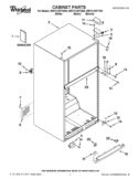 Part Location Diagram of W10849386 Whirlpool Cab Roller