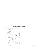 MISCELLANEOUS Diagram and Parts List for LA5600XSW2  Whirlpool Washer