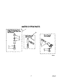 WATER SYSTEM Diagram and Parts List for LA7000XTF1  Whirlpool Washer