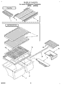 Part Location Diagram of LIT2173444 Whirlpool Use & Care Guide