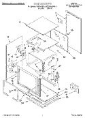 Part Location Diagram of 4159117 Whirlpool NUT
