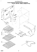 UNIT Diagram and Parts List for RF376PXYN4  Whirlpool Range