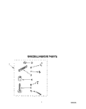 MISCELLANEOUS Diagram and Parts List for LA9480XWF2  Whirlpool Washer