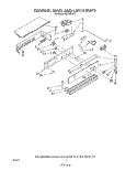 CONTROL PANEL Diagram and Parts List for RM778PXT2  Whirlpool Microwave Oven Combo