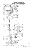 GEARCASE Diagram and Parts List for LA7680XPW2  Whirlpool Washer