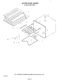 OVEN LINER Diagram and Parts List for KEBI171SBL0  KitchenAid Wall Oven