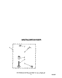 MISCELLANEOUS Diagram and Parts List for LA7900XTW1  Whirlpool Washer