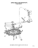 UPPER WASH AND RINSE Diagram and Parts List for KUDA22ST3  KitchenAid Dishwasher