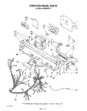 CONTROL PANEL , LITERATURE AND OPTIONAL Diagram and Parts List for 4KUDP220T0  KitchenAid Dishwasher