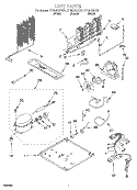 Part Location Diagram of 2205468 Whirlpool HARNS-WIRE