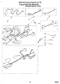 WIRING HARNESS Diagram and Parts List for RB770PXYB0  Whirlpool Wall Oven