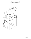 OVEN ELECTRICAL Diagram and Parts List for SF370PEWW3  Whirlpool Range