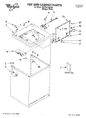 Part Location Diagram of 8274311 Whirlpool TOP