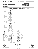 SECTION Diagram and Parts List for 7KBDS250T1  KitchenAid Food Waste Disposer