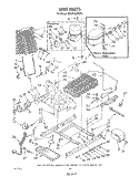 UNIT Diagram and Parts List for ED25PSXRWR1  Whirlpool Refrigerator
