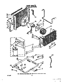 UNIT Diagram and Parts List for BHAC1230XS0  Whirlpool Air Conditioner