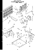 UNIT, LIT/OPTIONAL Diagram and Parts List for 4ET18ZKXDW01  Whirlpool Refrigerator