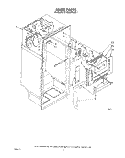 LINER Diagram and Parts List for ET18XKXRWR1  Whirlpool Refrigerator