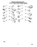 WIRING HARNESS Diagram and Parts List for LSR7233BQ0  Whirlpool Washer