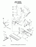 UNIT PARTS Diagram and Parts List for GX5SHDXVD03  Whirlpool Refrigerator