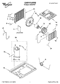 Part Location Diagram of 8215263 Whirlpool COMPRESSOR
