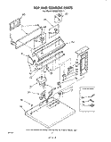 Part Location Diagram of 690724 Whirlpool Use & Care Guide