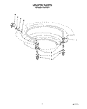 HEATER Diagram and Parts List for KUDA23SY1  KitchenAid Dishwasher
