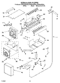 ICEMAKER PARTS Diagram and Parts List for KSSS36QMB00  KitchenAid Refrigerator