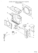 SECTION Diagram and Parts List for CA5WMK0  Crosley Air Conditioner