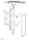 Part Location Diagram of W10134810 Whirlpool DOR-FIP KT