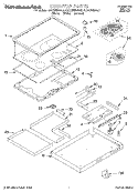 Part Location Diagram of 3189036 Whirlpool LUVR-PLATE