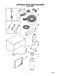 OPTIONAL Diagram and Parts List for BE93  Whirlpool Air Conditioner