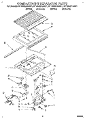 COMPARTMENT SEPARATOR Diagram and Parts List for ET18NMYAN01  Whirlpool Refrigerator
