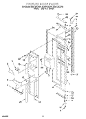 Part Location Diagram of 4343725 Whirlpool SCREW