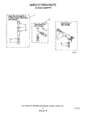 WATER SYSTEM Diagram and Parts List for 6LA6300XTW1  Whirlpool Washer