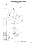 POWERSCREW AND RAM Diagram and Parts List for TU4000XRP2  Whirlpool Trash Compactor