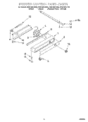 FREEZER CONTROL PANEL Diagram and Parts List for KSSC48FJS00  KitchenAid Refrigerator