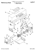 Part Location Diagram of 4360088 Whirlpool SUPPORT