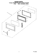 Part Location Diagram of W10111842 Whirlpool Handle (Biscuit)